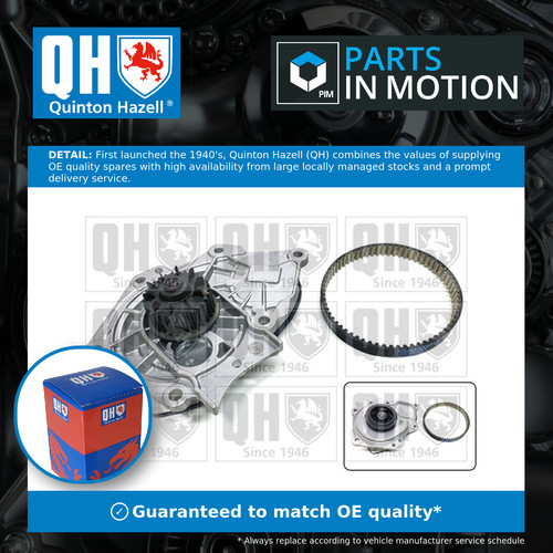 Timing belt water pump kit - &,