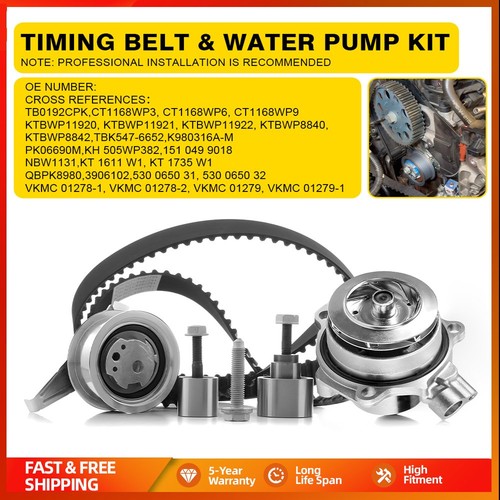 Timing belt water - +,