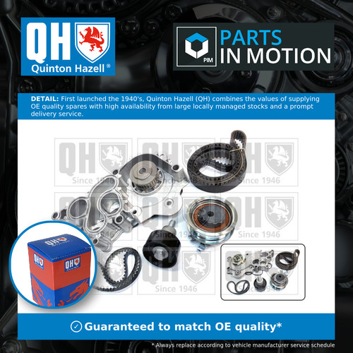 Timing belt water pump kit - belt,
