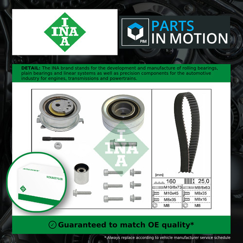 Timing belt kit fits - timing, tiguan