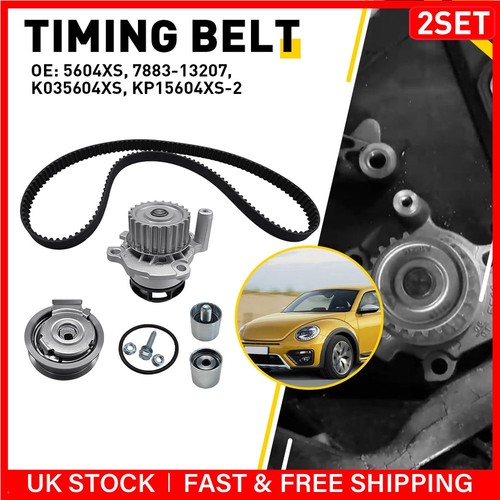 Twin timing belt kit - timing, water